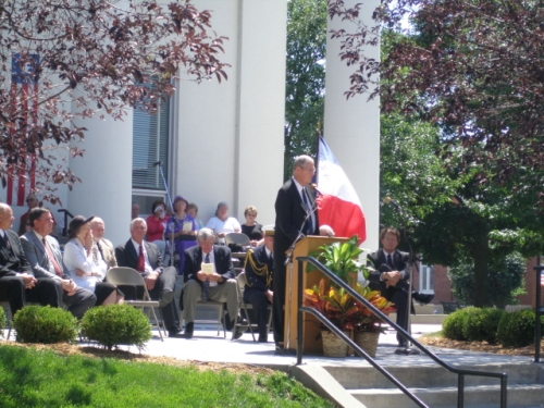 Congressman Ike Skelton Speaking at the 250th Anniversary